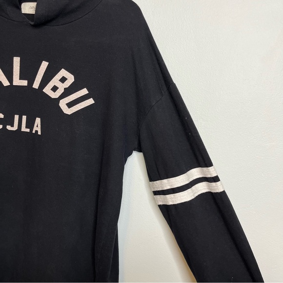 CJLA Carly Jean Malibu Hoodie Black White M VGUC - Picture 11 of 11